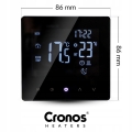 Termostat elektroniczny regulator pokojowy temperatury dotyk LCD WiFi Tuya