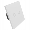 Włącznik dotykowy szklany 2G szkło RF biały B-Line
