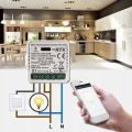 Sterownik przekaźnik beznapięciowy WiFi Tuya + RF zasilanie 12 V / 230 V