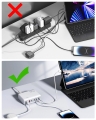Szybka ładowarka USB PD zasilacz 100 W do telefonu tabletu czarna iLepo