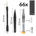 Śrubokręt precyzyjny zestaw wkrętaków Torx wkrętak 66 bitów