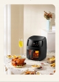 Frytkownica beztłuszczowa Air Fryer frytownica czarna 5 l / 1400 W