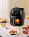 Frytkownica beztłuszczowa Air Fryer frytownica czarna 5 l / 1400 W