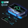 Mocny Jump Starter Booster rozrusznik 59,2 Wh powerbank 16000 mAh QC 3.0 rozruch latarka