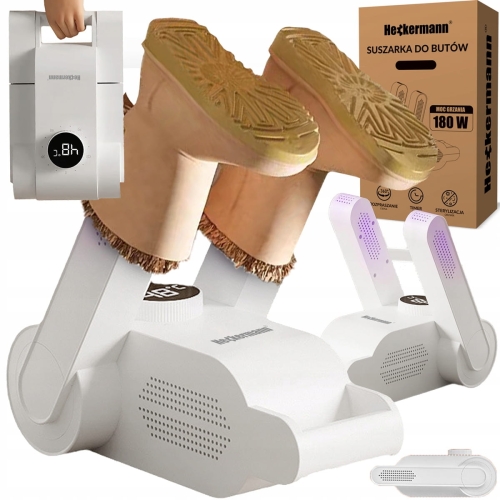Suszarka do butów odzieży rękawiczek czapek osuszacz dezynfekcja UV 180 W