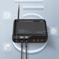 Szybka ładowarka USB zasilacz 140 W GaN do telefonu laptopa QC 3.0 PPS PD 100 W