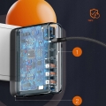 Szybka ładowarka USB zasilacz 140 W GaN do telefonu laptopa QC 3.0 PPS PD 100 W