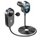 Rozdzielacz gniazda zapalniczki ładowarka USB LED woltomierz 98 W PD 30 W QC