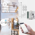 Przekaźnik dopuszkowy 2 obwody ZigBee Tuya LN