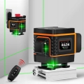 Poziomica laserowa Hilda Linbox 360° 4D blokada wahadła + tyczka 3,2 m