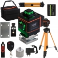 Poziomica laserowa Hilda Linbox 360° 4D blokada wahadła + statyw aluminiowy 106 cm