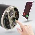 Transmiter FM zestaw głośnomówiący Bluetooth 2x USB 2x gniazdo zapalniczki