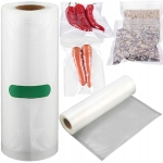 Moletowana folia woreczki do zgrzewarki próżniowej rękaw rolka 15 x 600 cm