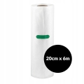 Moletowana folia woreczki do zgrzewarki próżniowej rękaw rolka 20 x 600 cm