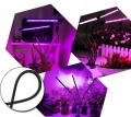 4x lampa panel do wzrostu uprawy roślin Full Spectrum Timer USB 36 W 80 LED