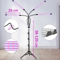 4x lampa panel do wzrostu uprawy roślin Full Spectrum Timer USB 36 W 80 LED