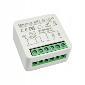 Inteligentny sterownik rolet WiFi Tuya Smart Life 46 x 46 mm