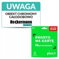 Alarm bezprzewodowy duży LCD GSM syrena App polski WiFi + 1x czujka PIR 1x okno
