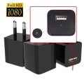 Mini ukryta kamera ładowarka zasilacz USB detekcja ruchu 32 GB FHD