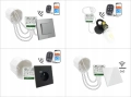 Przekaźnik kontroler do puszki mini box 2 obwody RF PRS + WiFi Tuya B-Line 