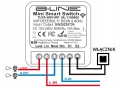 Przekaźnik kontroler do puszki mini box 2 obwody RF PRS + WiFi Tuya B-Line 