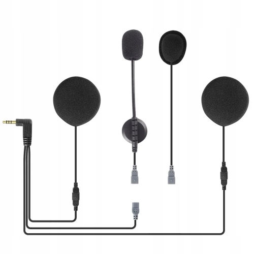 Zestaw słuchawkowy mikrofon głośniki do interkomu GoCom4 Noeci