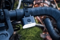 Lampka rowerowa przednia mocne światło 2x LED 500 mAh USB Vayox