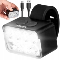 Lampka rowerowa przednia mocna jasna 900 lm 8x LED USB-C Vayox