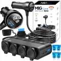 Rozdzielacz gniazda zapalniczki 12 V 24 V ładowarka samochodowa QC PD 3x USB