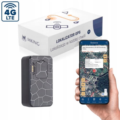 Lokalizator GPS 80 dni 4G bez abonamentu magnes śledzenie nasłuch detektywistyczny 