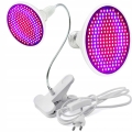 Lampa z żarówką E27 do wzrostu uprawy roślin panel Full Spectrum 20 W 200 LED