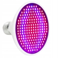 Lampa z żarówką E27 do wzrostu uprawy roślin panel Full Spectrum 20 W 200 LED
