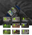 Smartwatch zegarek Kiano Watch Solid Sport 49 x 44 męski damski NFC Bluetooth 5.1 aGPS 2 paski 