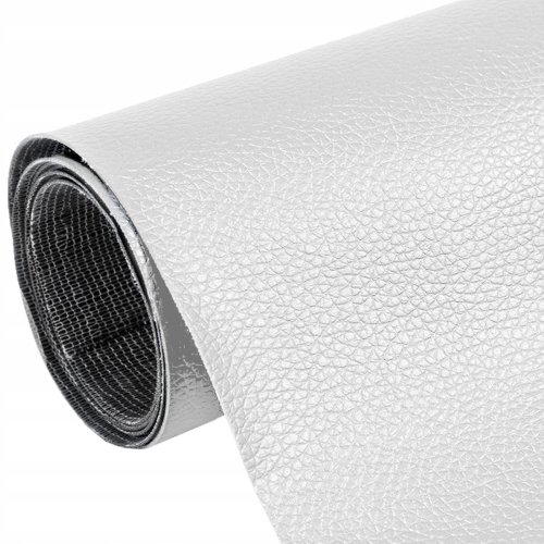 Skóra samoprzylepna łaty skórzane skaj 137 x 50 biała