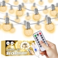 Girlanda ogrodowa łańcuch świetlny dom okno LED wodoszczelna USB 6 m + pilot