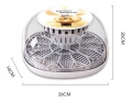 Inkubator do jajek automatyczny klujnik wylęgarka wylęgarnia do 12 jaj 35 W