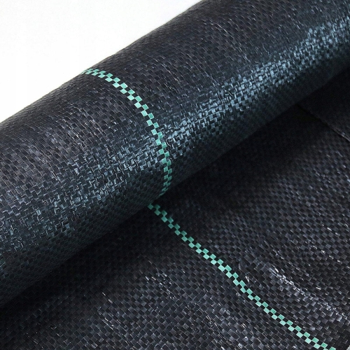 Agrowłóknina agrotkanina mata antychwastowa UV 3% 90 g 1,6 x 50 m + 50x kołki