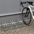 Stojak na 2 rowery parking rowerowy uchwyt na 2 stanowiska