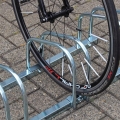 Stojak na 2 rowery parking rowerowy uchwyt na 2 stanowiska
