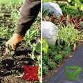 Agrowłóknina agrotkanina czarna mata antychwastowa UV 3% 90 g 3,2 x 20 m