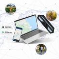 Lokalizator GPS w lampce do roweru hulajnogi bez abonamentu aplikacja