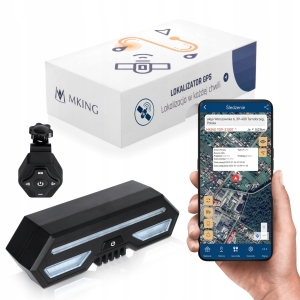 Lokalizator GPS w lampce do roweru hulajnogi bez abonamentu aplikacja