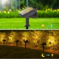 Lampa solarna wbijana Quadra reflektor LED ogrodowy B-Line 2 szt.