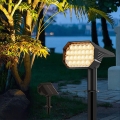 Lampa solarna wbijana Quadra reflektor LED ogrodowy B-Line 2 szt.