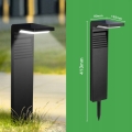 Lampa solarna wbijana Retana reflektor LED ogrodowy B-Line 1 szt.