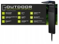 Lampa solarna wbijana Retana reflektor LED ogrodowy B-Line 1 szt.