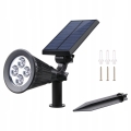 Lampa solarna wbijana Conica reflektor LED ogrodowy B-Line