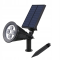 Lampa solarna wbijana Conica reflektor LED ogrodowy B-Line