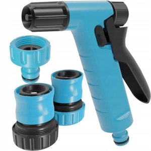 Zestaw wielofunkcyjny pistolet zraszający + końcówki złączki 1/2 Cellfast