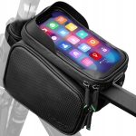 Sakwa rowerowa wodoodporna na ramę etui na telefon 1,8 l Vayox